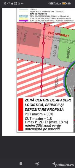 De vanzare teren intravilan 3566 mp aeroport Hella - 1
