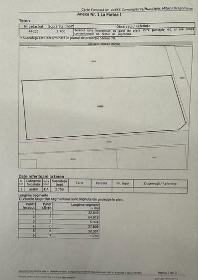 Teren intravilan in Mitocasi - 2