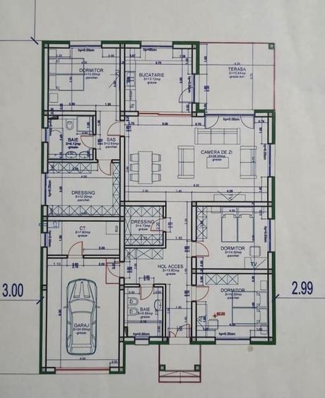 Locuinta individuala cu garaj- in stil mediteranean - 8