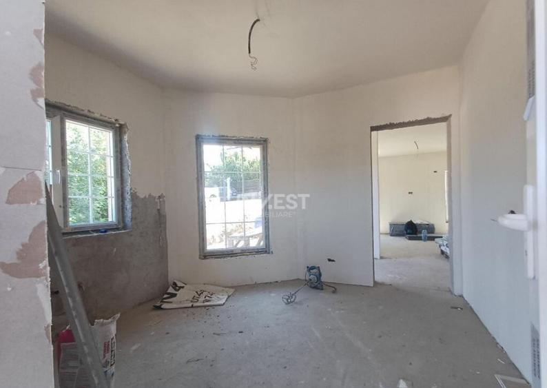 CASA INDIVIDUALA 4 CAMERE + BECI , PLACA DE BETON PESTE ETAJ - 6