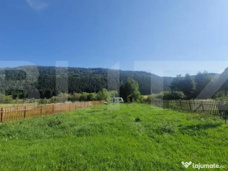 Teren Plaiul Foii, vedere spre muntii Bucegi si apa Barsa 10 - 7