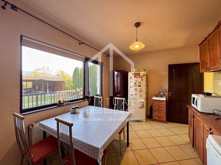 Casa individuala cu 6 camere, 500mp teren, priveliste spre munti - 9