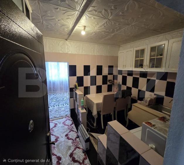 Garsonieră semidecomandată, mobilată în Micro 12