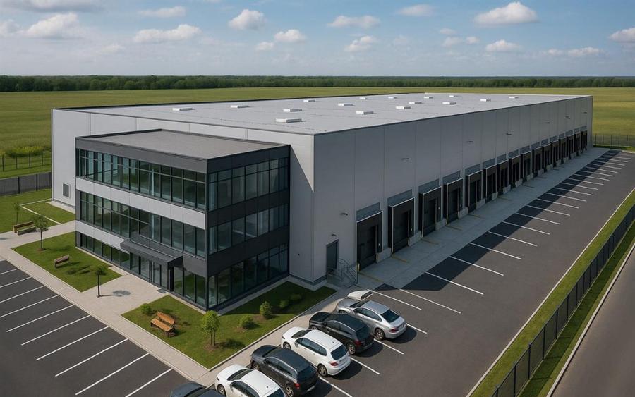 Spatii industriale si birouri 3400 mp in Popesti-Leordeni - 3