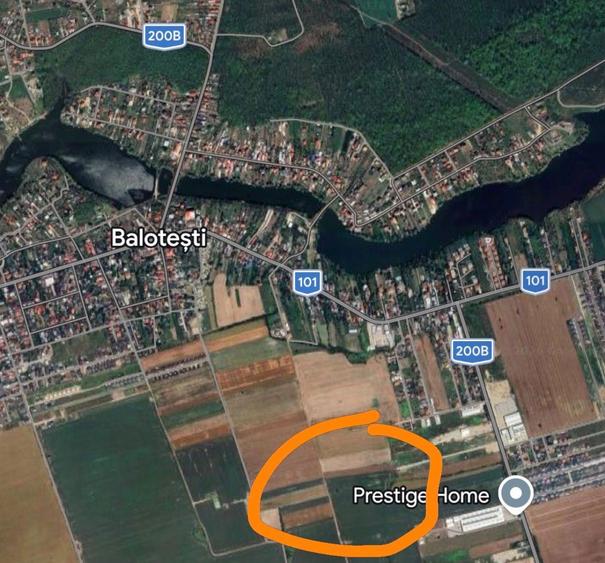 Teren intravilan de vanzare Balotesti, Ilfov (DIRECT PROPRIETAR) - 2
