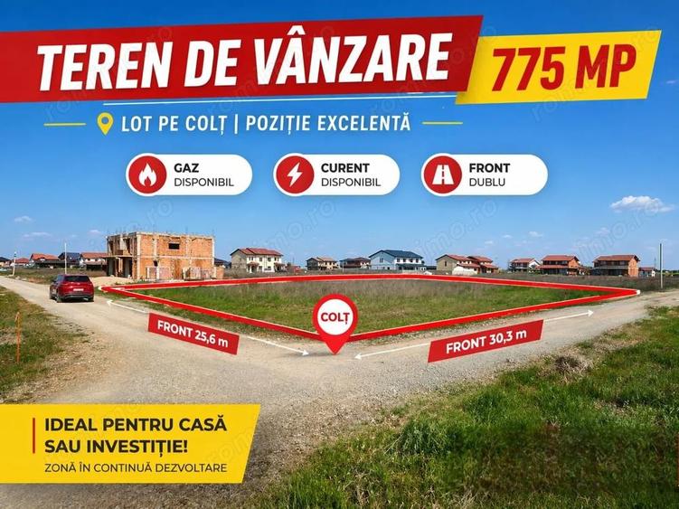 Teren cu super pozitionare-Sacalaz - 1