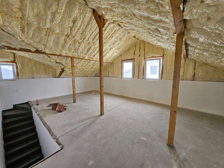 Vila in triplex, 3camer3 si mansardă 40mp cu scara si placa de beton/TVA INCLUS - 11