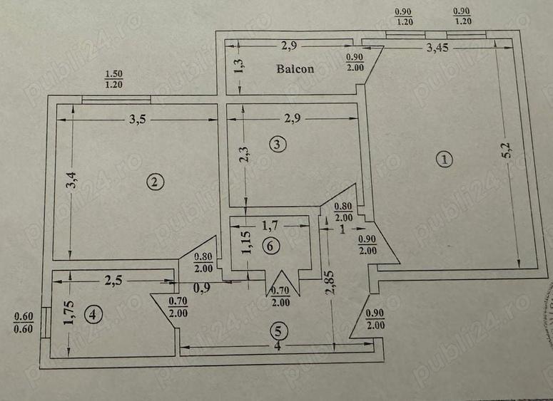 Vand apartament 2 camere Bal? - 2