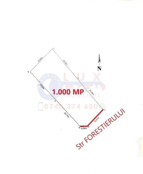 ID 7619 Teren intravilan - Str FORESTIERULUI - 1