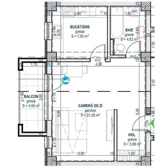 NOU! Direct Dezvoltator, Palas Mall, 1 camera - 8