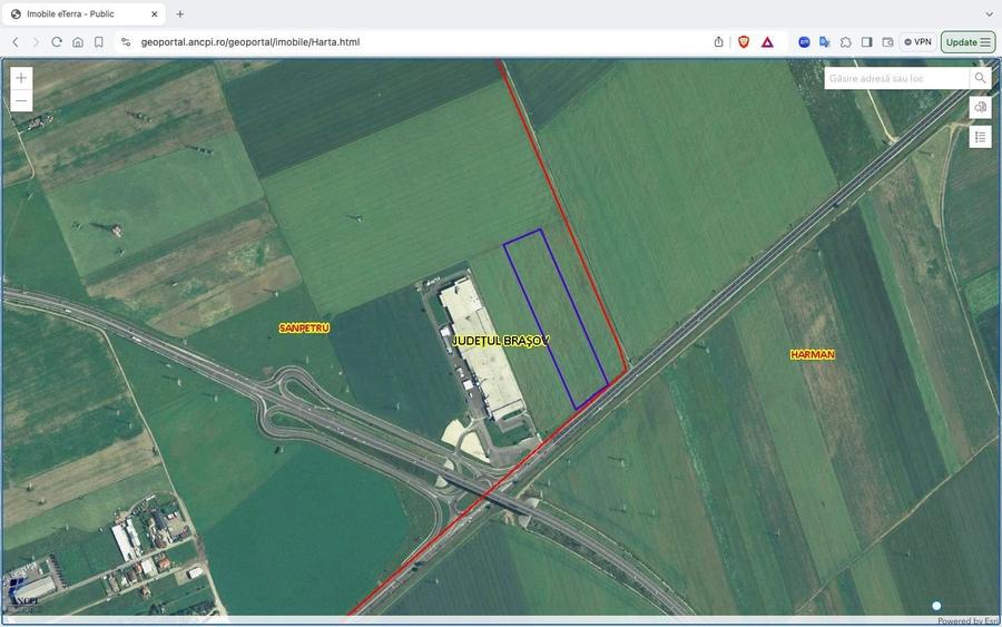 Teren intravilan 41.476 mp Sanpetru DN 11 Centura Brasov - 5