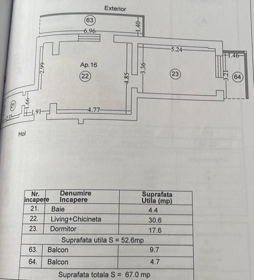 Vedere frontala la mare in primul rand la promenada - 10