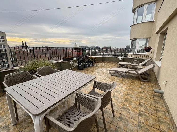 Apartament 1 Camere, Terasa 50mp | Vedere Panoramica | Piata Marasti Central