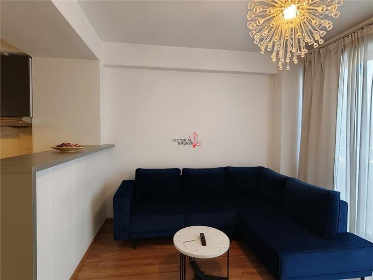 Apartament cu 2 camere decomandat, mobilat în Herăstrău