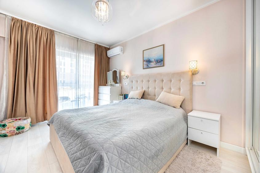 Apartament cu 2 camere semidecomandat în Pipera