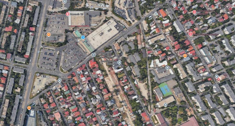 Teren Construcții intravilan de 639 mp, în Barbu Văcărescu