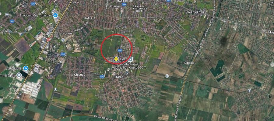 Giroc - Teren pt blocuri - S:4238mp - 48 UL - S/D+P+2E+Er/M - 1