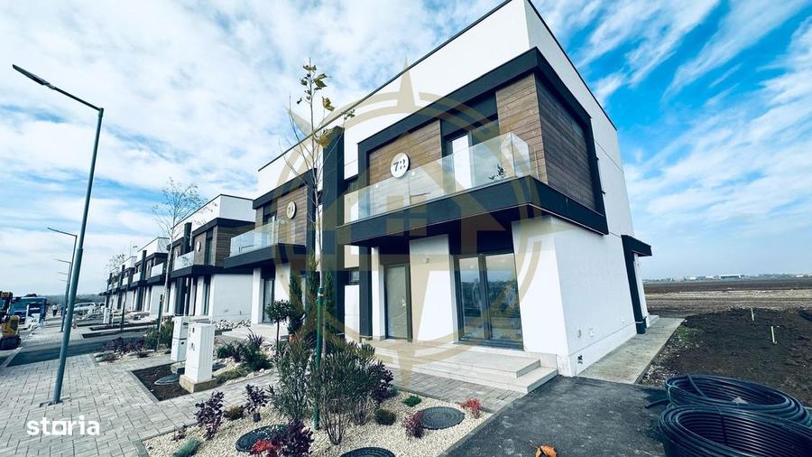 Dom00298 - vila cu panouri solare in complex rezidential - 1