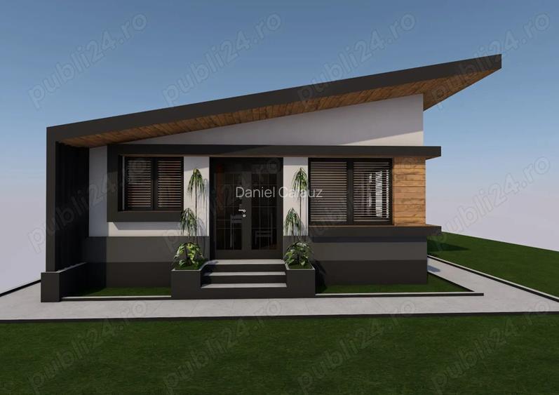 Casa noua ..cu 9 ari teren