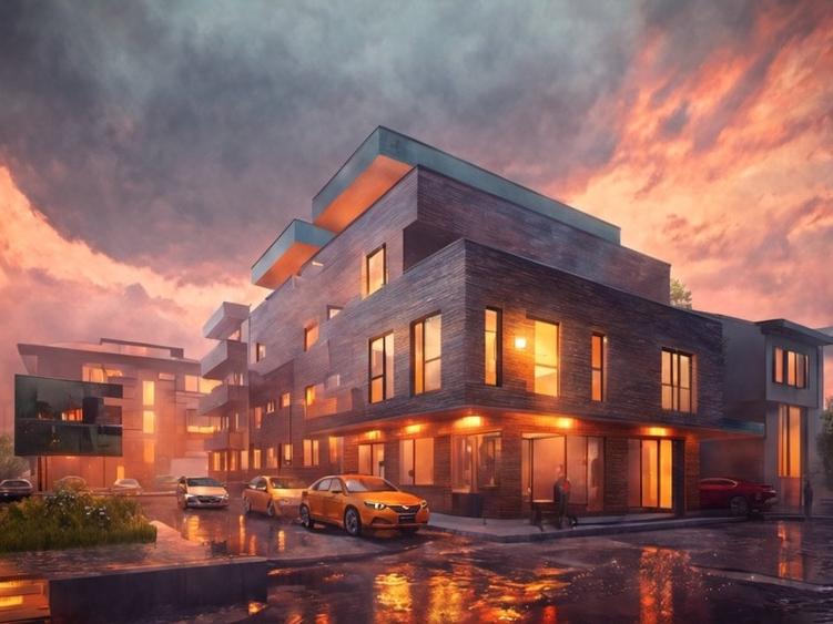 BLOC NOU in constructie zona Pompieri 1300E/mp construit+ TVA 21% - 6