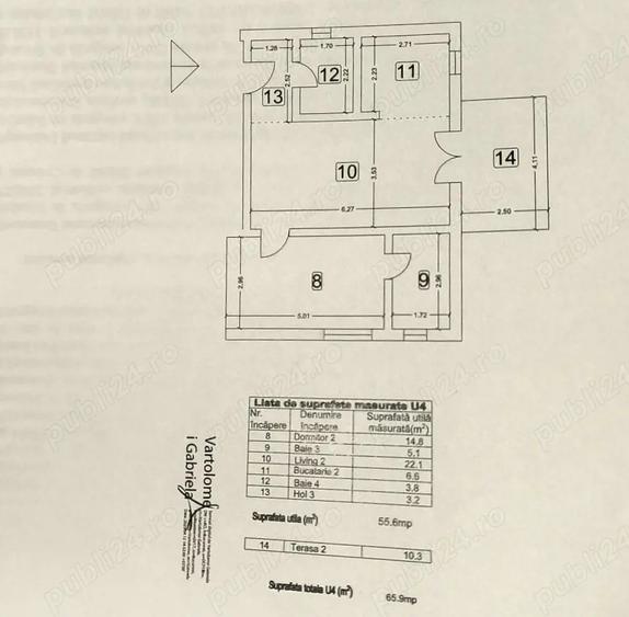 Apartament 2 camere I Etaj 1 I Domnesti I Lux I Mobilat Utilat I Terasa 10 mp - 4
