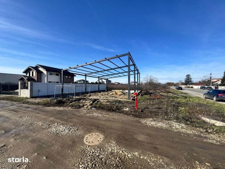 Teren cu dubla deschidere, autorizatie magazin si constructie metalica - 1