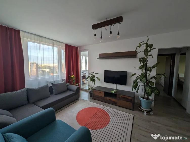 Apartament cu 2 camere semidecomandat în Lujerului