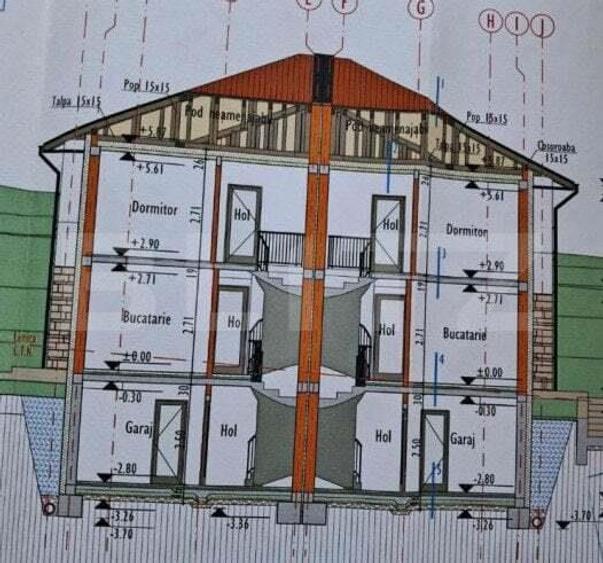 Casa tip duplex, zona Feleac, 170mp utili, 575mp teren - 2