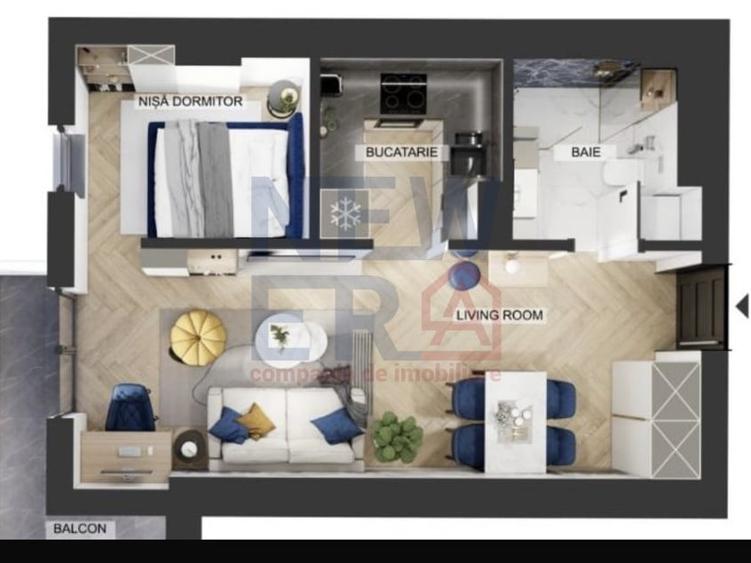 Vanzare studio spatios, cesiune - 12