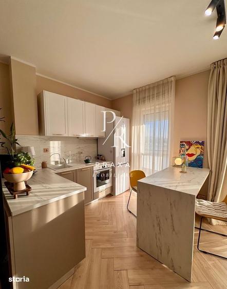 Apartament 1 camera, 41mp, parcare, LIFT, mobilat modern, zona ONCOS - 5