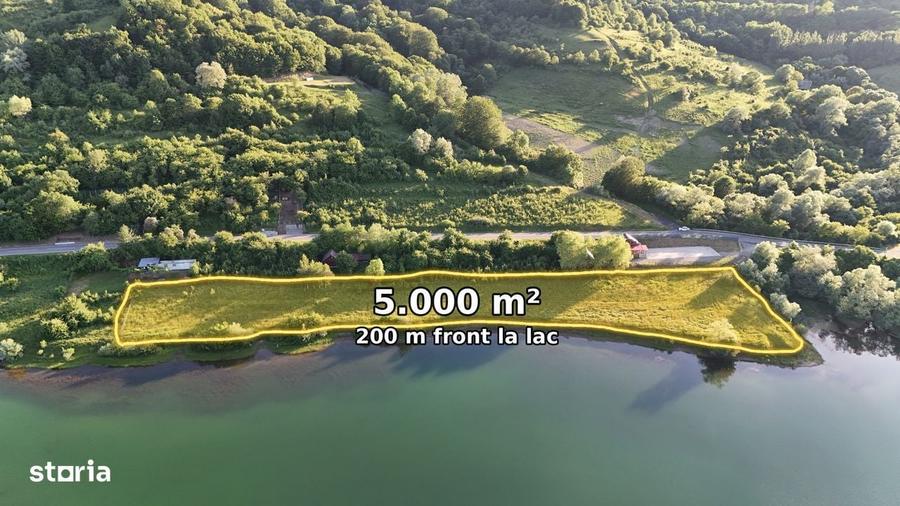 Teren unic de 5.000 m2, chiar pe malul lacului Bezid - 9