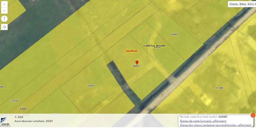 Teren / parcela Cheriu- Osorhei - 4