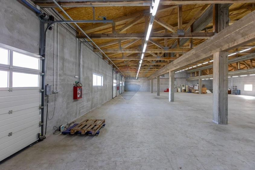Hală 1.000 mp + curte 3.200 mp + CASĂ 160 mp BONUS | Acces TIR | Bacău - 10