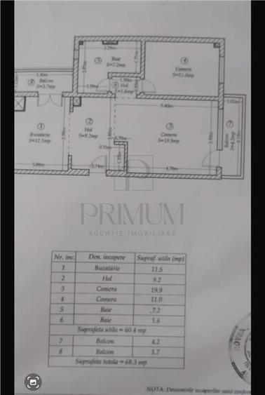 Aradului - 2 Camere - Etaj 1 - Bloc 2010 - Loc de parcare - Centrala termica pro - 6