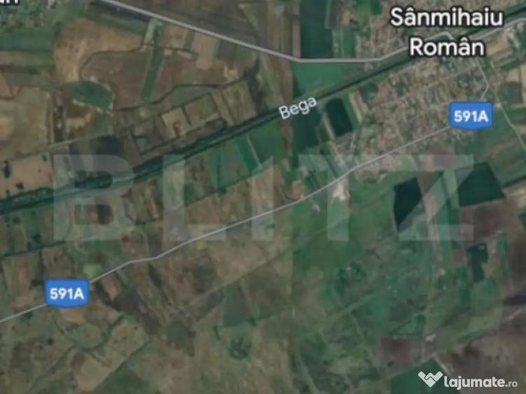 Teren extravilan agricol Sanmihaiu Roman, 60?600?m - 1