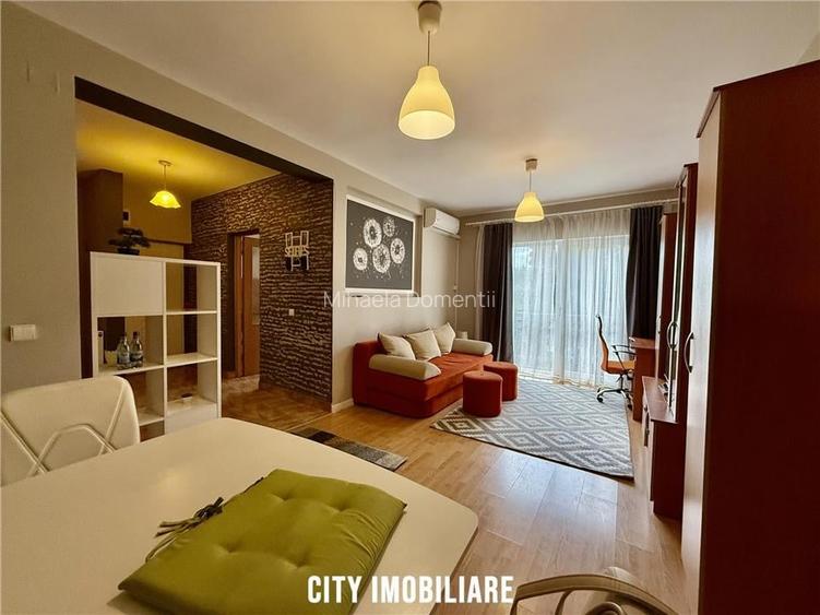 Apartament 2 camere, S- 55 mp, mobilat, utilat, Plopilor.