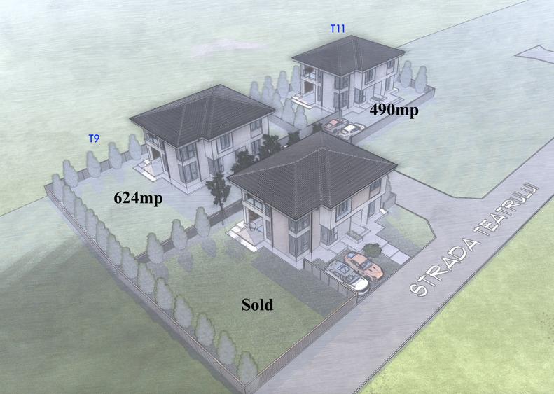 Vila cu arhitectura remarcabila, 5 camere, 624mp teren, Paradisul Verde - 6