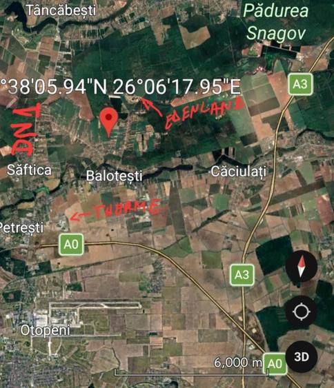 Teren de 1000 mp, în Dumbrăveni