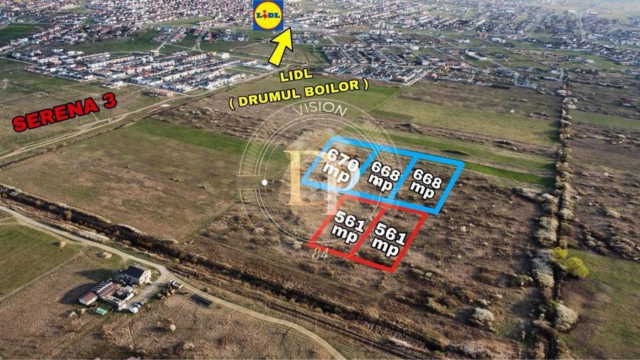 Parcele de teren in Mosnita Veche nu departe de Drumul Boilor - 1