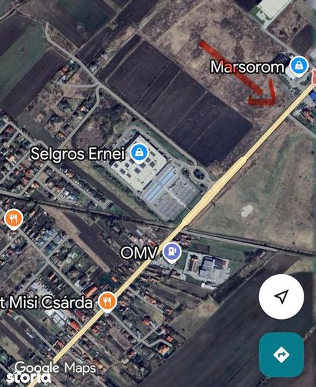 Teren intravilan industrial 26112 mp intre Selgros si Marso - Ernei - 4