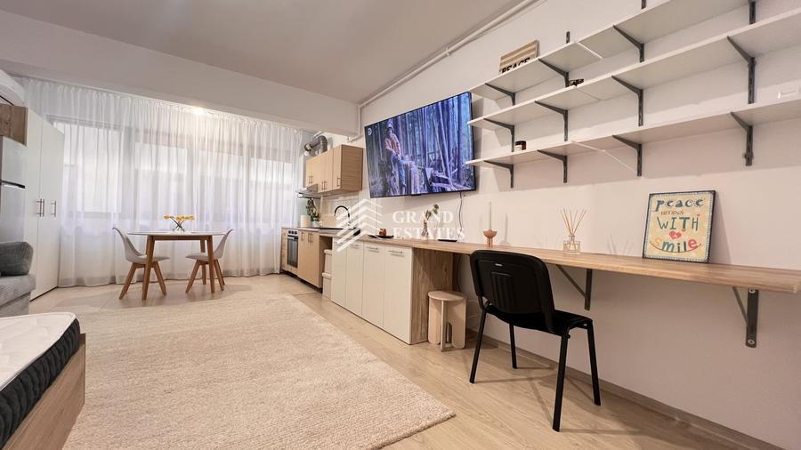 Garsoniera moderna de inchiriat – Petrom City | vizavi Lidl Coralilor | parcare - 1