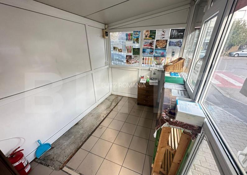 Spa?iu comercial 10 mp ideal pentru chio?c, amplasat ?