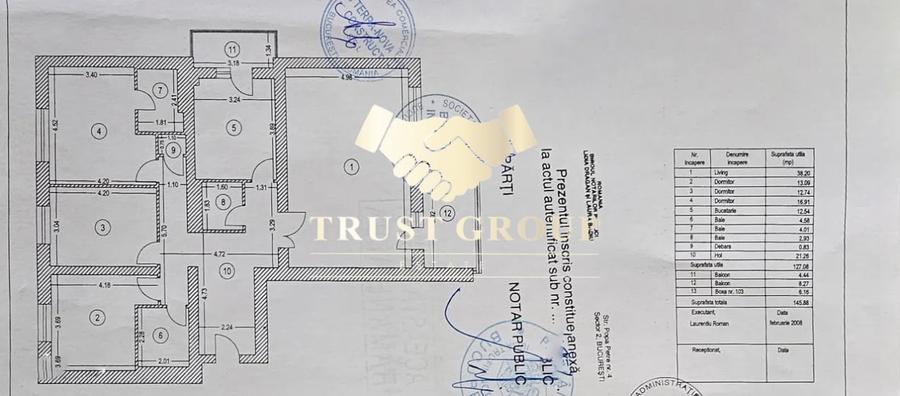 Apartament 4 camere Parcul Circului | 2 Parcari | Boxa |  Imobil 2008 - 7