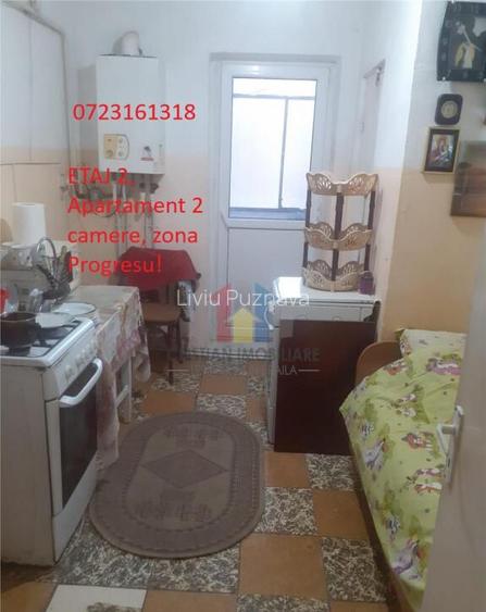 AP 2 camere, Progresu, Etaj 2, Confort 1 decomandat - 50 mp