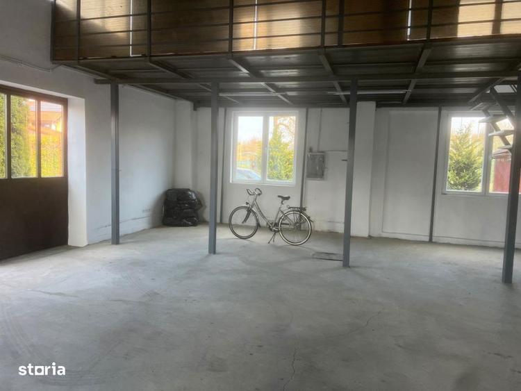 Spatiu atelier auto hala open space 2 nivele birou bai - zona Tudor - 3