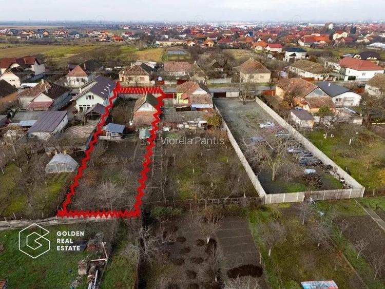 Teren intravilan Vladimirescu, 984 mp, fara comision