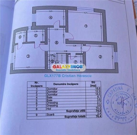 Chitila 4 camere P+1 SU 150 mp teren 350 mp - 10
