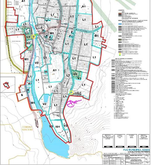 Teren 5.800 mp Petrești (Sebeș) – casă / investiție / închiriere - 5