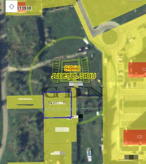 Teren intravilan–600 mp–zona Sibiu Est, lângă ansamblul Henri Coanda - 1