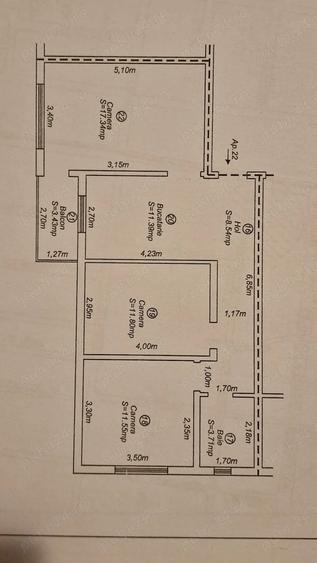 Apartament 3 camere Girocului - 1